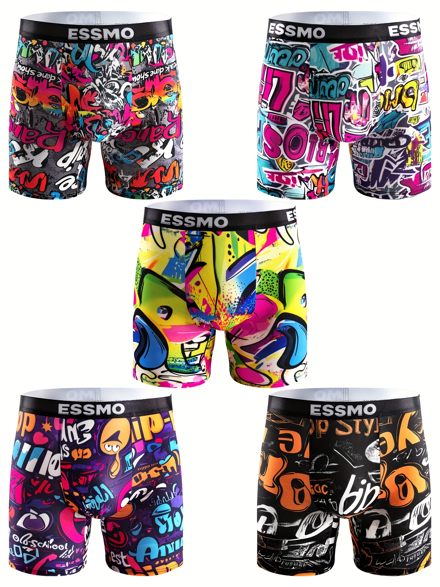 Youth Long Boxer Briefs Breathable High Elastic Underwear | Factory OEM Cross-Border B2B Supplier -