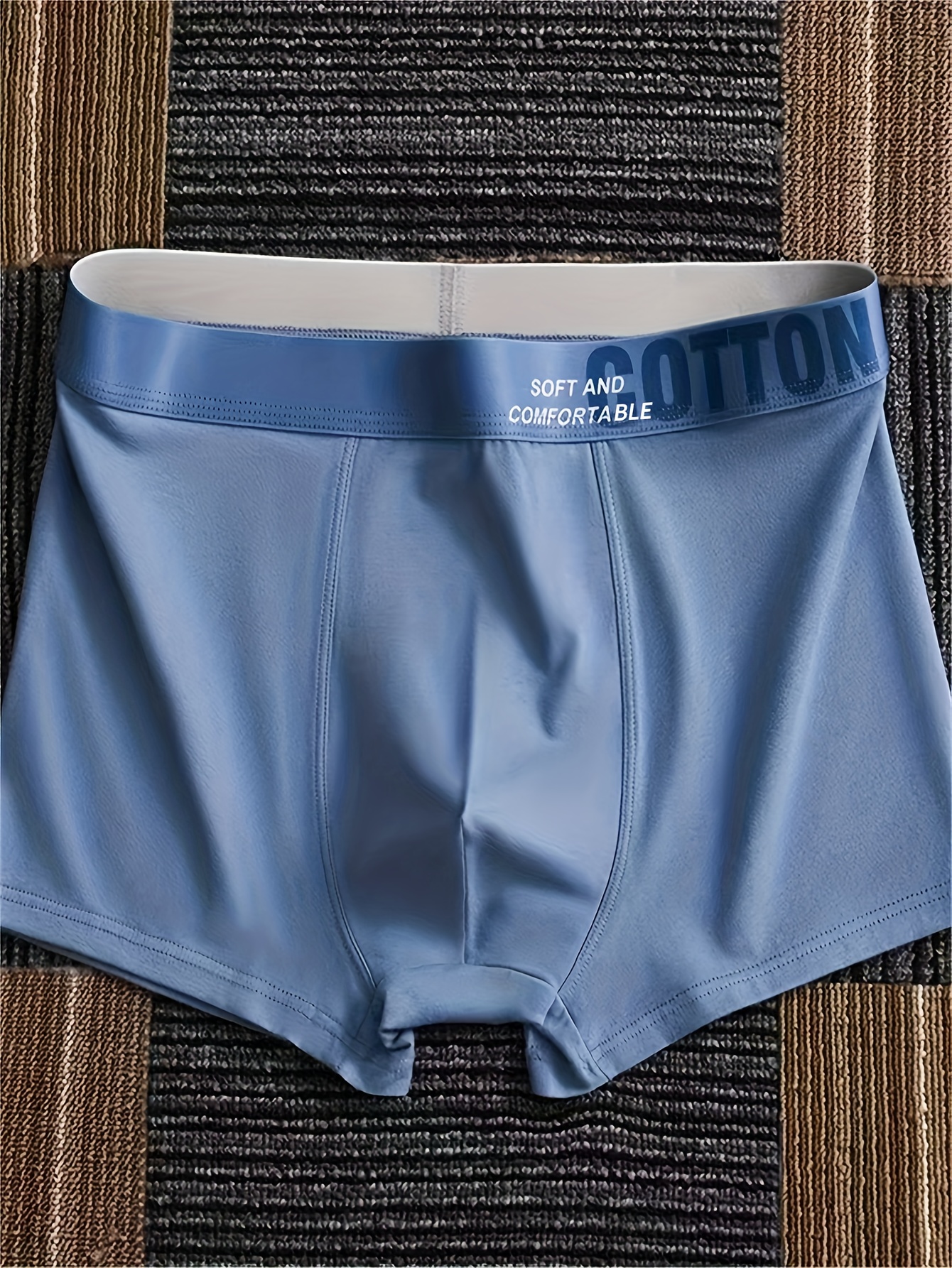 Men 95% Cotton 5% Spandex Briefs 3-Pack | Plus Size Breathable Underwear OEM Manufacturer -