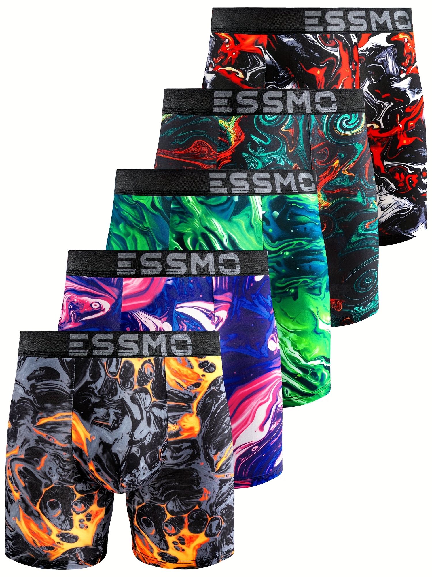 Men Long Boxer Briefs | Breathable High Elastic Sports Underwear | Factory OEM Cross-Border B2B Supplier