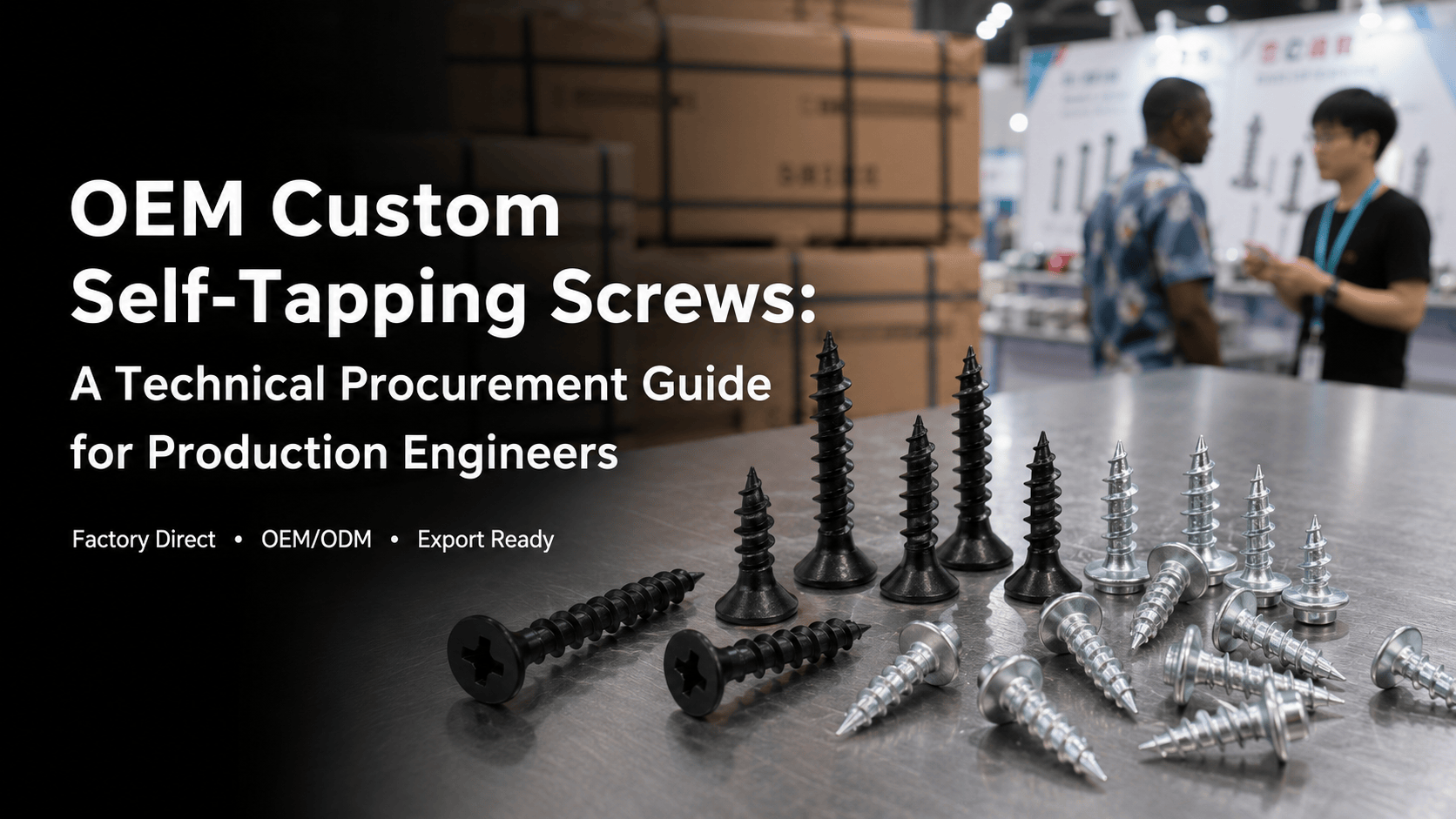 OEM Custom Self-Tapping Screws: A Technical Procurement Guide for Production Engineers
