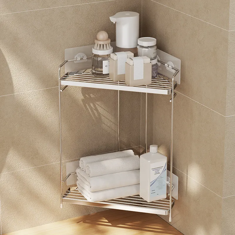 Stainless Steel Bathroom Corner Shelf