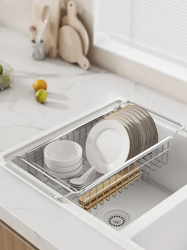 Stainless steel kitchen storage rack