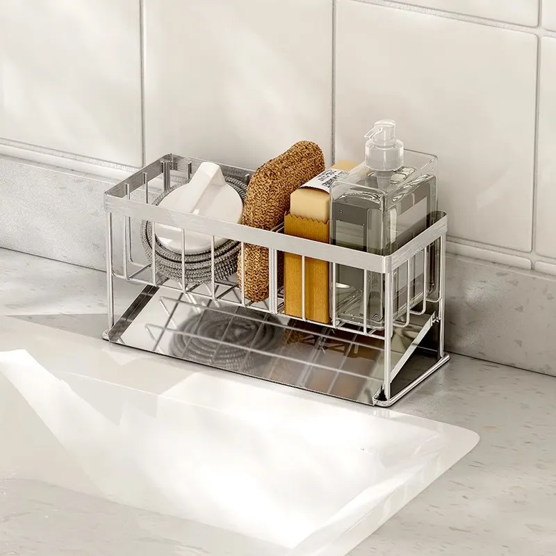 Stainless Steel Kitchen Sponge Rack