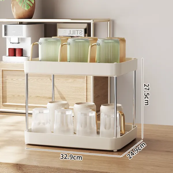 Cup and bowl drying rack for home use