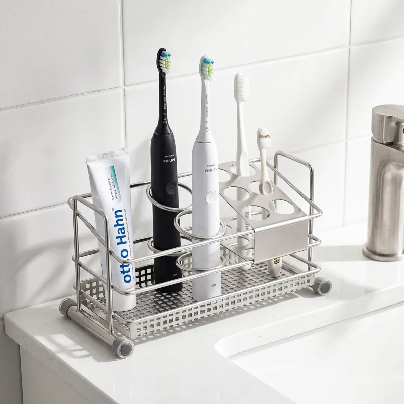 Adhesive Shower Caddy with Hooks